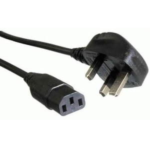 UK Power Cord (1m, 5 Amp IEC C13)