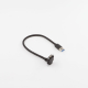 Stereolabs - USB 3.0 Type-C Right Angle Dual Screw Locking Cable - 0.3 m