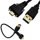 USB 3.0 Type-C Dual Screw Locking Cable