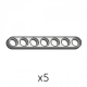 Plate (SPI-1b7(GR)) 5pcs