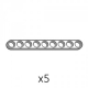 Plate (SPI-1b9(W)) 5pcs