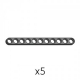 Plate (SPI-1b11(K)) 5pcs