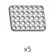 Plate (SPD-5b7(GR)) 5pcs