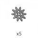 Sprocket (SPS-4(K)) 5pcs