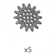 Sprocket (SPS-17(K)) 5pcs