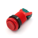 Concave Arcade Button - Red