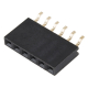 Right Angle Header - Female (SMD, 0.1in., 6-Pin)