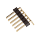 Right Angle Header - Male (PTH, 0.1in., 6-Pin)
