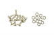 DFRobot - M3 x 8 Mounting Screws with Nuts (10 Sets)