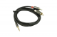 DFRobot - 3.5mm Stereo Male to Dual RCA Male Audio Y-Cable (1m)
