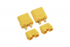 DFRobot - Gold Plated XT90 Male & Female Bullet Connector (40A/90A)
