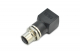 DFRobot - RJ45 Female to M12 4 Pin Female Adapter (IP67, D-Coded)