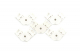 DFRobot - 4-Pin LED Strip Right-Angle Connector (5PCS)