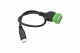 DFRobot - 5-Pin Type-C Male to Solderless Terminal Power Cable (30cm, 5V 2A Output)