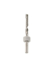 The spiral upcut bits pull chips from the cutting surface upwards, leaving a flat bottomed pocket. This provides accurate cuts without chatter in the plastic because the chips are being evacuated away from the cutting edges. This bit is not recommended fo