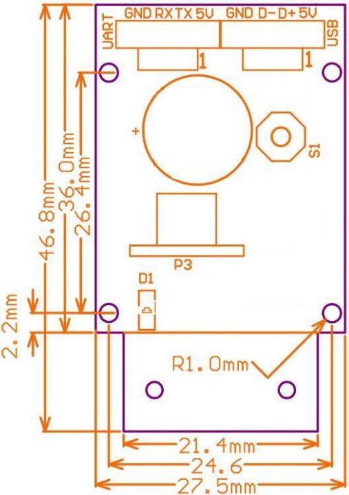 CM65 QR & Barcode Scanner Module