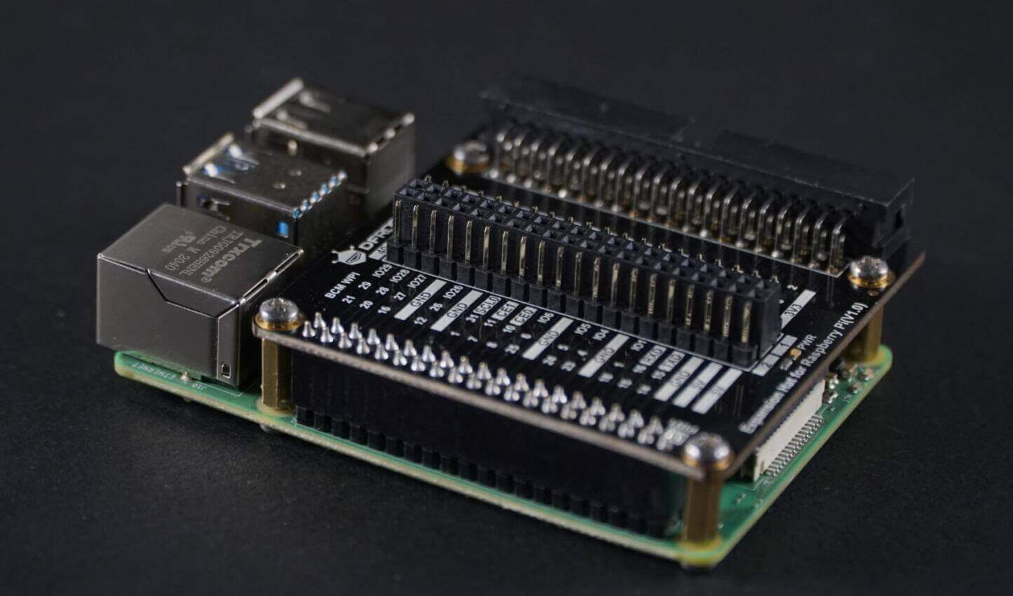  IO Expansion Hat for Raspberry Pi 3B/3B+/4B/400