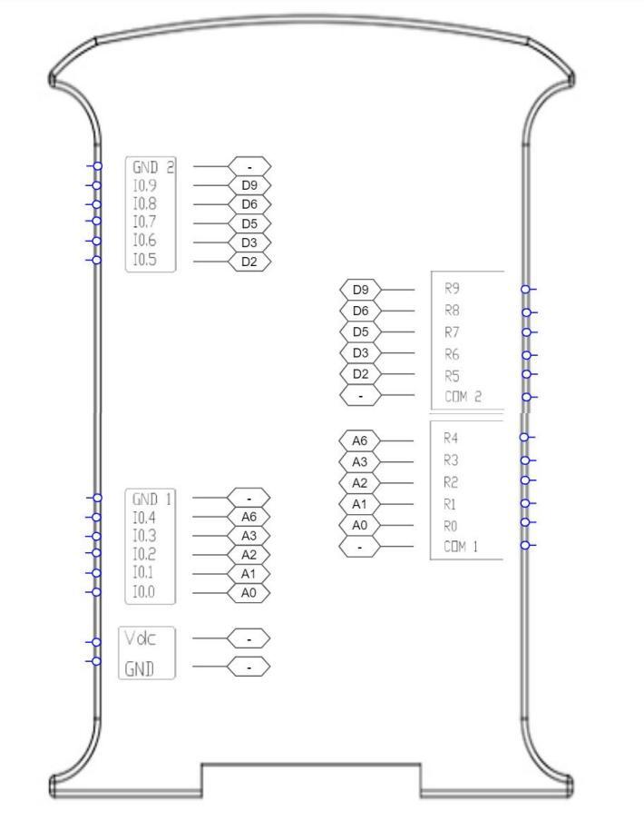 10 I/Os Relay Module - CPU Arduino NANO (Relay Output)