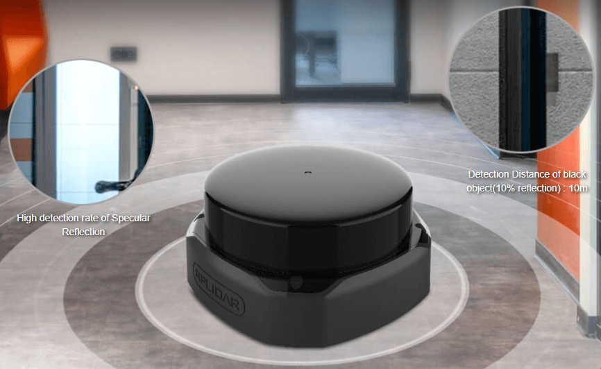 RPLiDAR S2L 360° Laser Range Scanner Excellent Ranging Accuracy