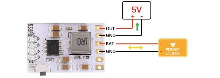 DC-DC Charge Discharge Integrated Module（5V 2A）