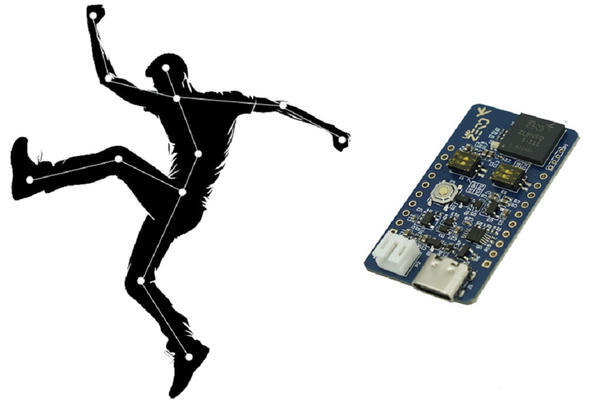 ZL9NSQ Wireless Centrale Inertielle IMU Sensor Module for posture monitoring