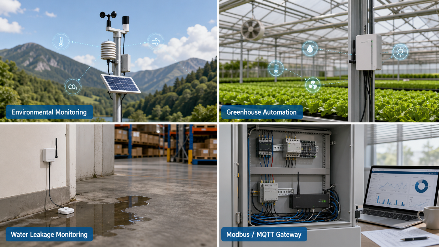 EDGE101 industrial IoT application scenarios