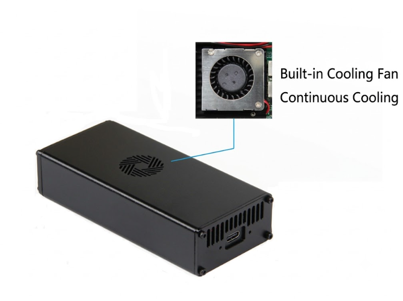 Active Cooling for Sustained High-Throughput Networking - Thunderbolt 4 10G Ethernet Adapter