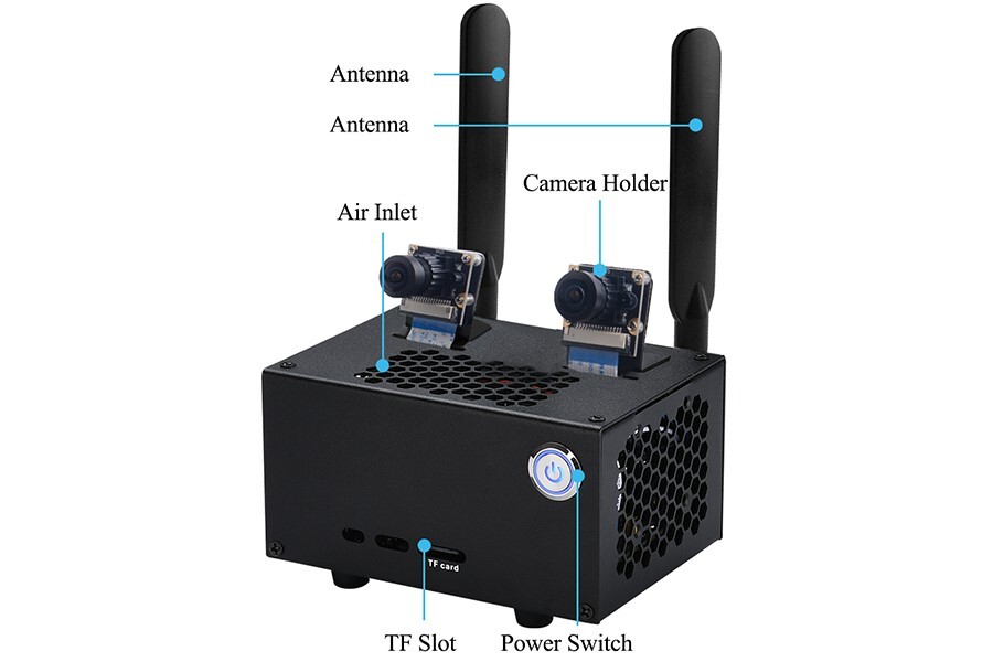 Cooling Case for Jetson Nano B01