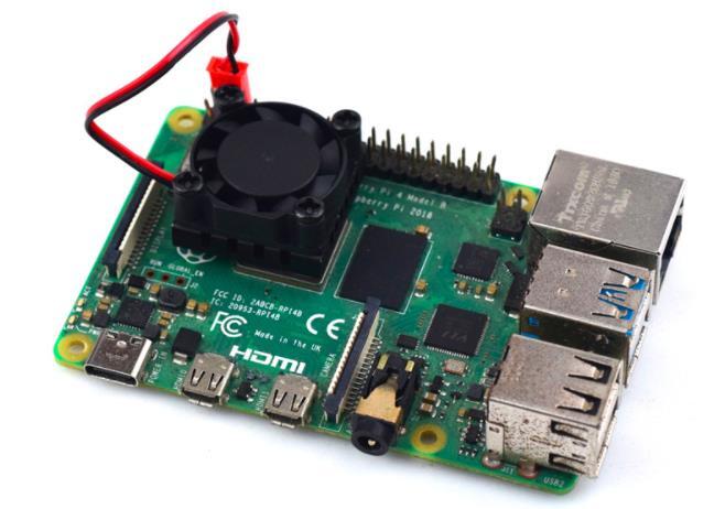 Raspberry Pi Single Cooling Fan Kit(for Raspberry PI 3B/3B+/4B)