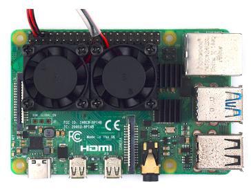Raspberry Pi Dual Cooling Fans Kit