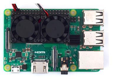 Raspberry Pi Dual Cooling Fans Kit