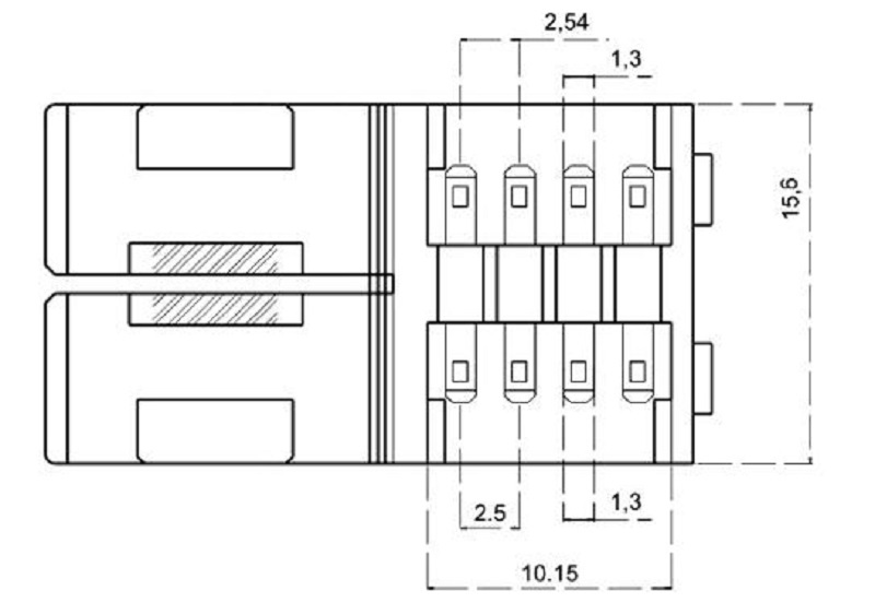 4-Pin LED Strip Connector (5PCS)