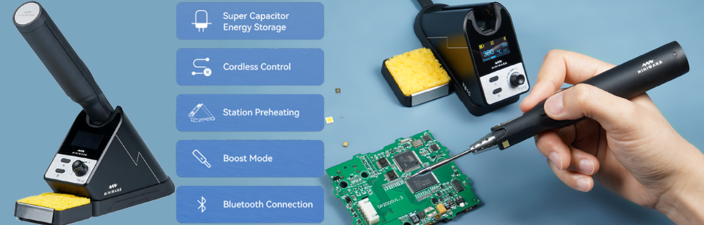 Miniware TS1C soldering station features