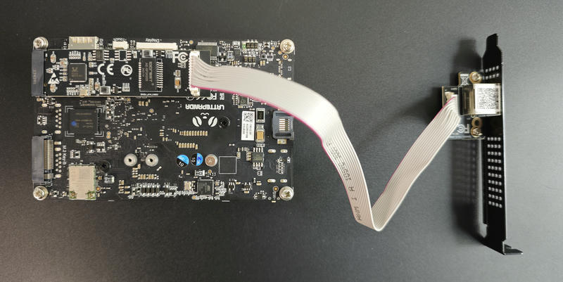 Wiring Diagram of LattePanda 3 Delta and M.2 to 5G Ethernet Network Card