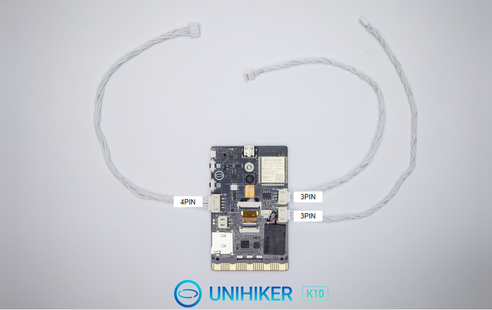 Wiring Diagram of UNIHIKER K10 and Expansion Cables