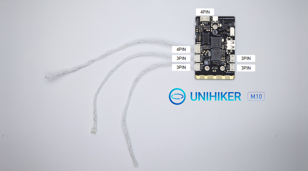 Wiring Diagram of UNIHIKER M10 and Expansion Cables
