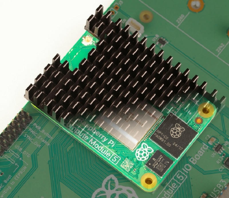Raspberry Pi Cooler and Raspberry Pi Compute Module 5