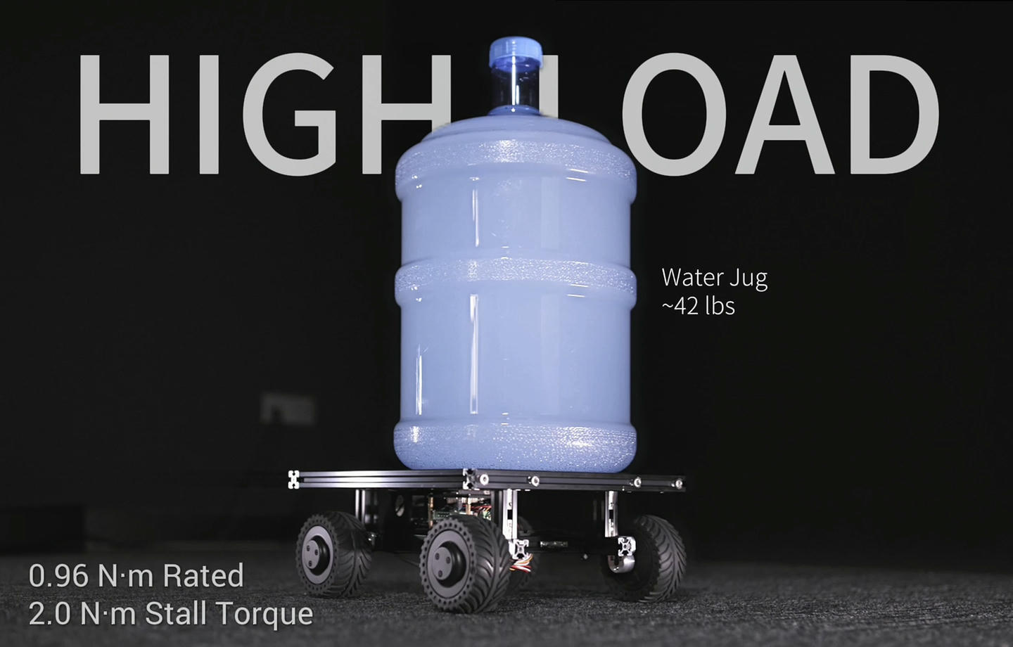 High Torque Density & Dynamic Performance of M0601 Direct-Drive Hub Motor