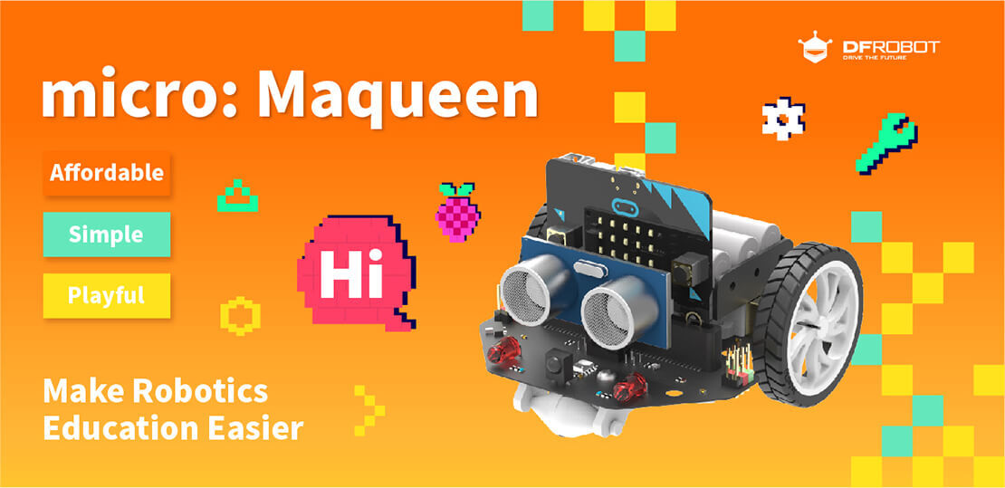 micro: Maqueen micro:bit Educational Programming Robot Platform
