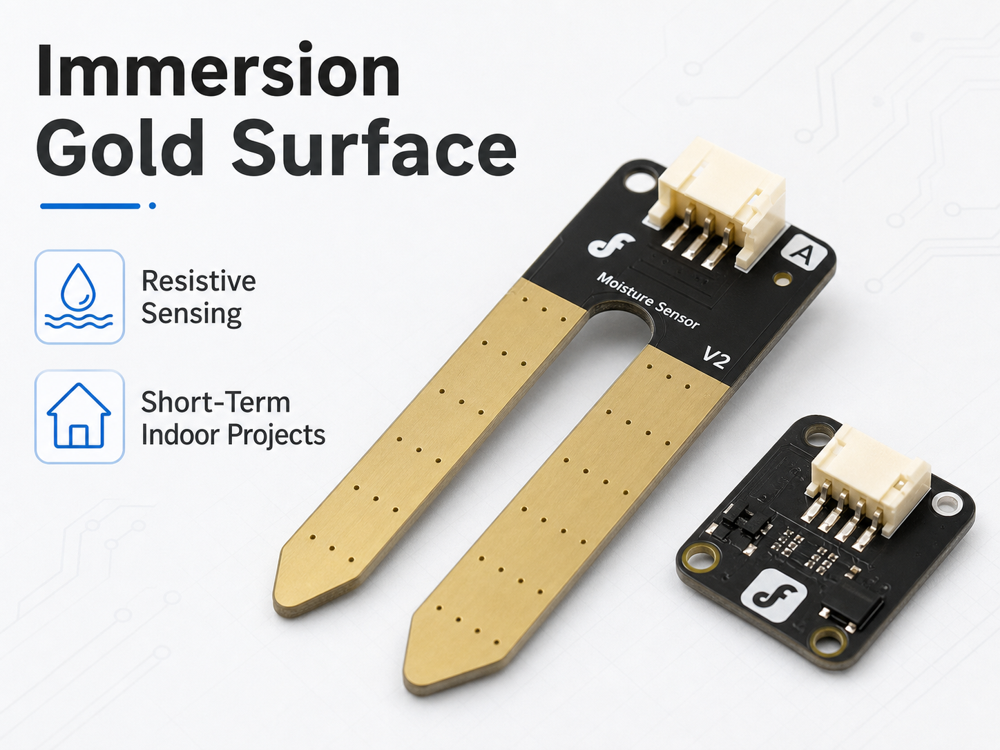 Gravity: Analog Resistive Soil Moisture Sensor for Arduino / Raspberry Pi
