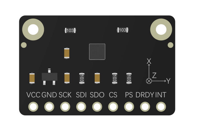 Fermion: BMM150 Triple Axis Magnetometer Sensor (Breakout)