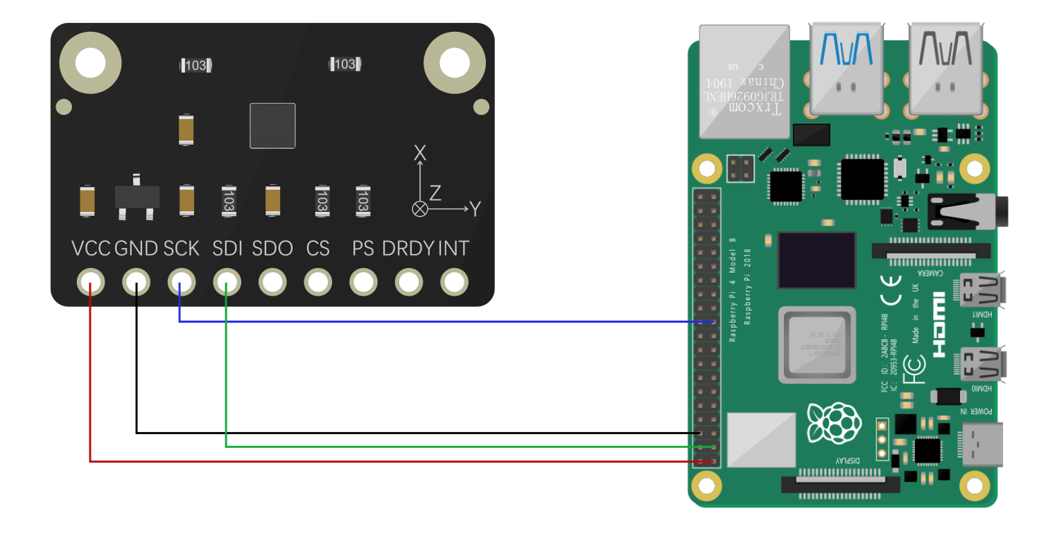 Fermion: BMM150 Triple Axis Magnetometer Sensor (Breakout)