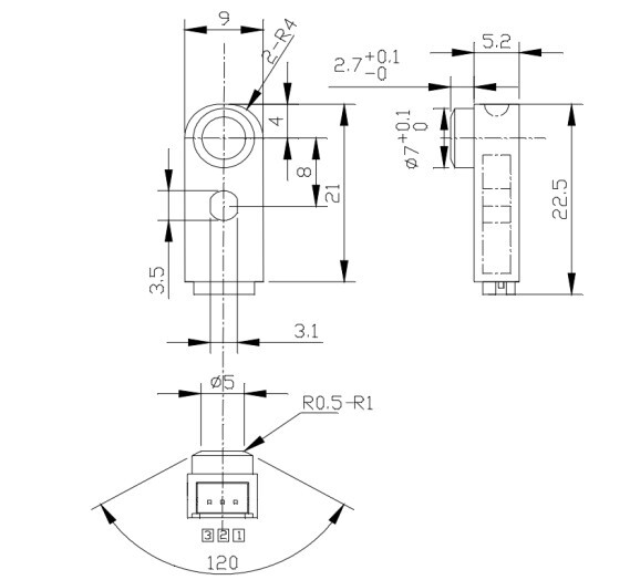 5V IR Photoelectric Switch (4m)