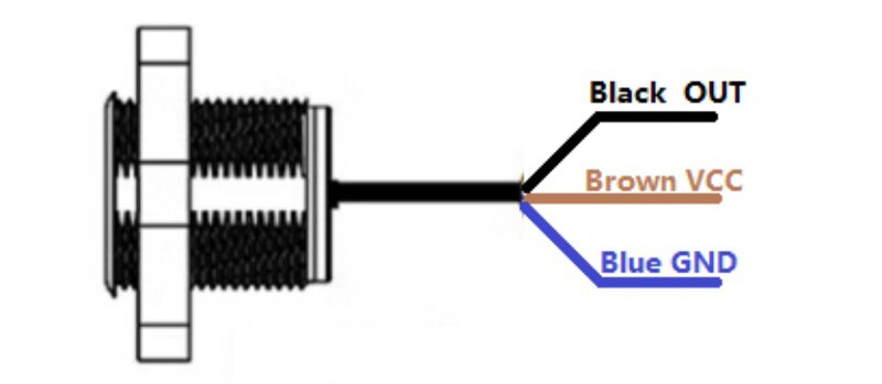 Connection Port Diagram of Carbon Monoxide Detection Sensor