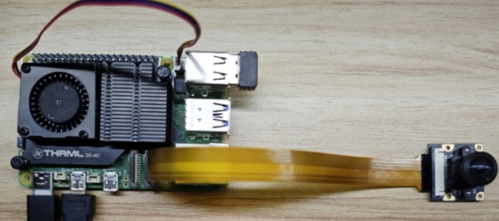 Global shutter camera module compatible with Raspberry Pi 4 & 5
