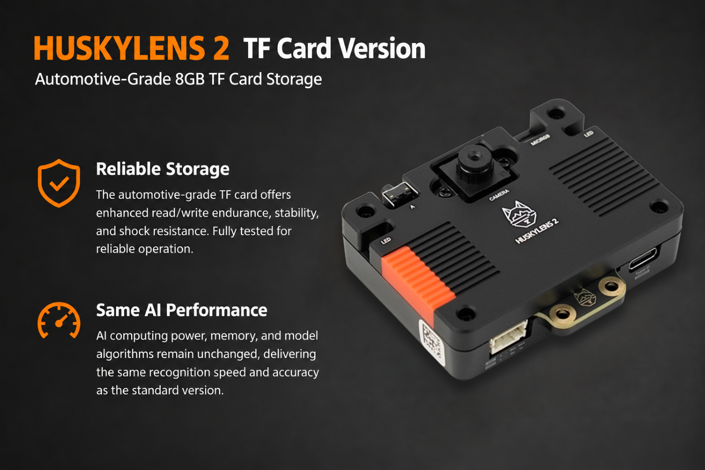 HUSKYLENS 2 TF Card Version