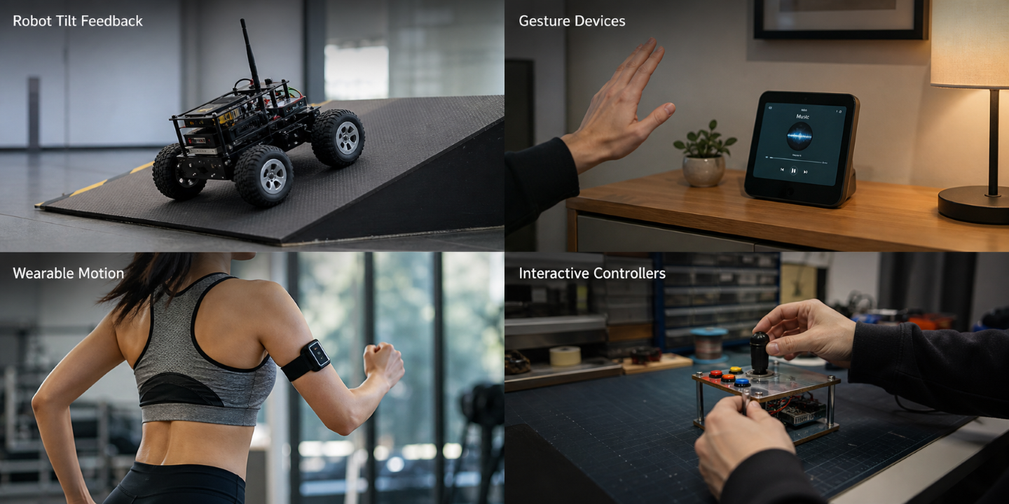 Reading Data - Gravity: 6DOF IMU Sensor 