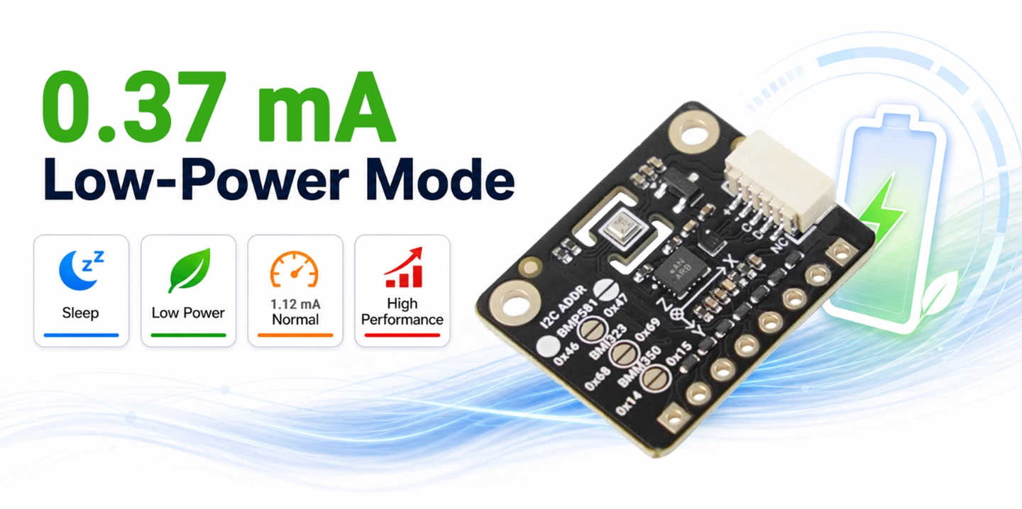 Low-Power Board of Compact 10DOF IMU Sensor