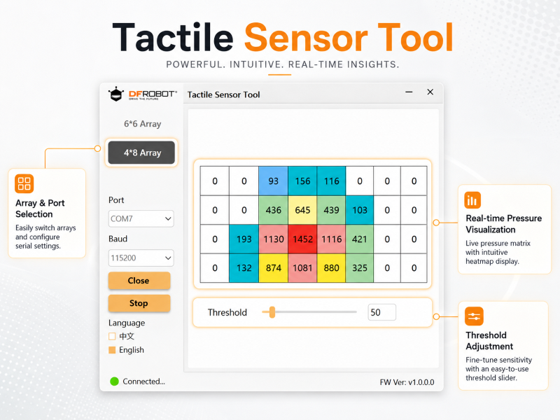 Tactile Pressure Sensor Tool from DFRobot