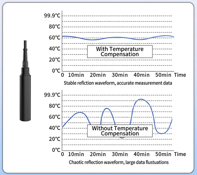 Measurement data of Factory-Calibrated RS485 Water Quality Chlorophyll Sensor for Real-Time Algae Monitoring